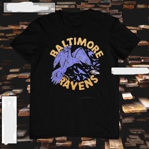 Baltimore Ravens The Raven 2024 Unisex T-shirt Gift For Fan